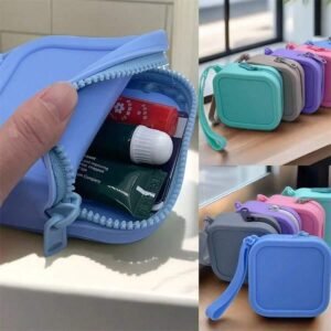 Porte-monnaie silicone organisateur