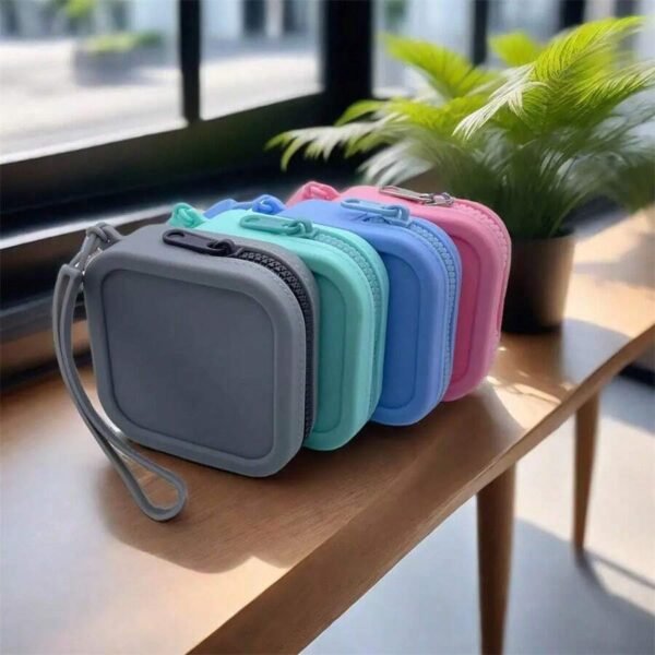 Porte-monnaie silicone organisateur – Image 5
