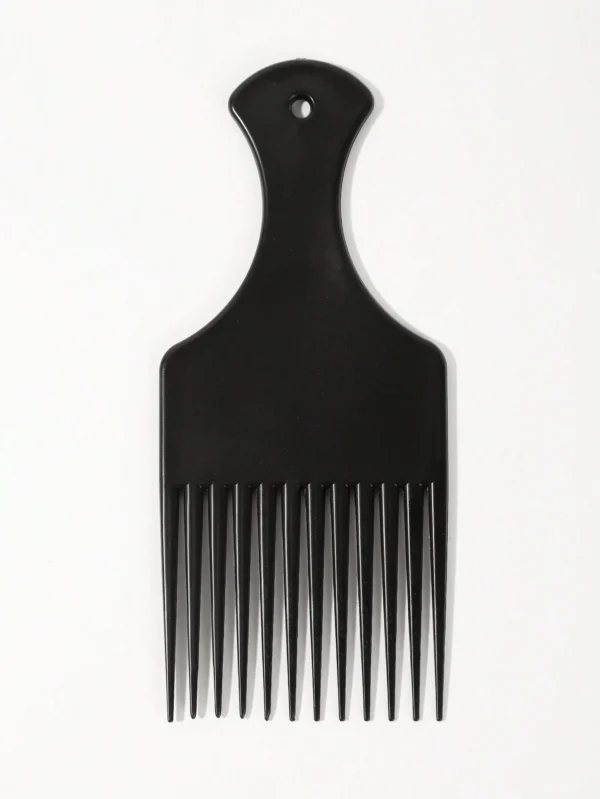 Peigne afro vintage noir – Image 2