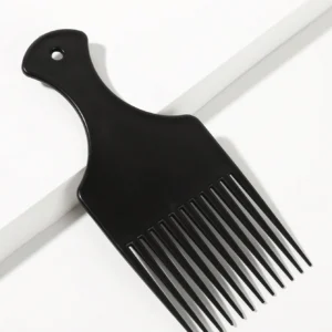 Peigne afro vintage noir