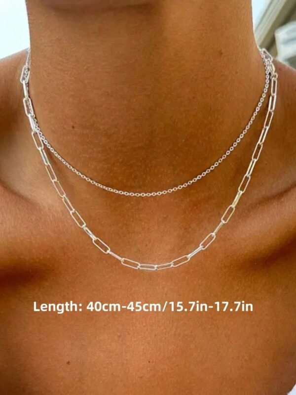 Collier Argent Couches Été – Image 5