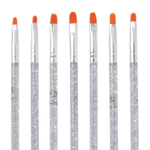 7 pcs pinceaux pro manucure