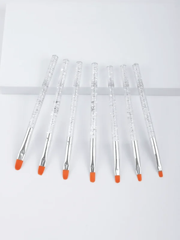 7 pcs pinceaux pro manucure – Image 4