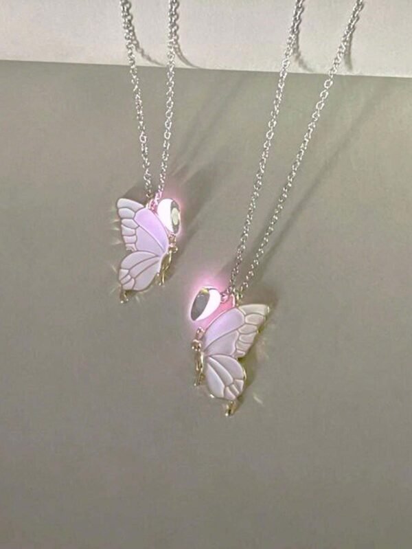 2 Pendentifs Couple Papillon – Image 19