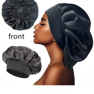 Bonnet satin soie