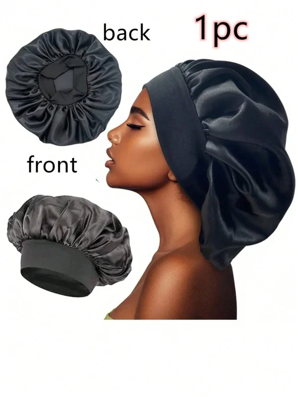Bonnet satin soie