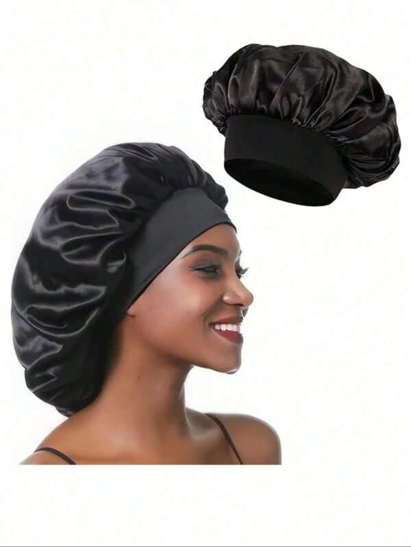 Bonnet satin soie – Image 4