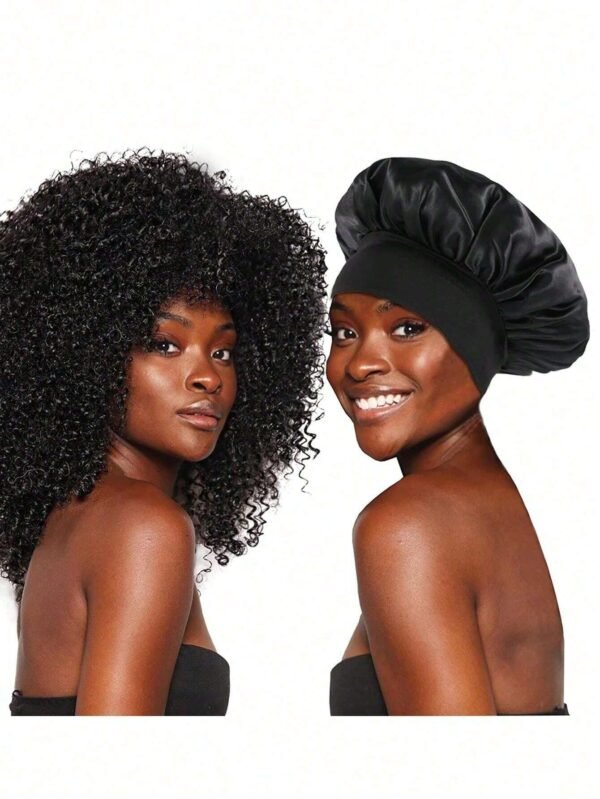 Bonnet satin soie – Image 7
