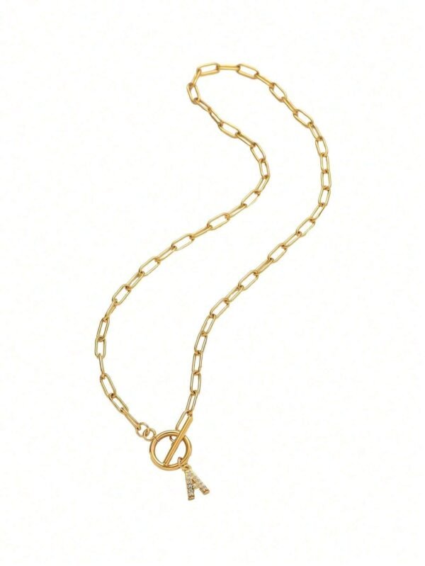 1 Collier 26 Lettres Zircone – Image 9