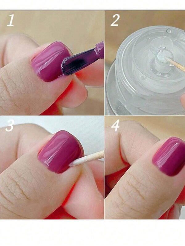100 pcs bâtonnets bois ongles – Image 4