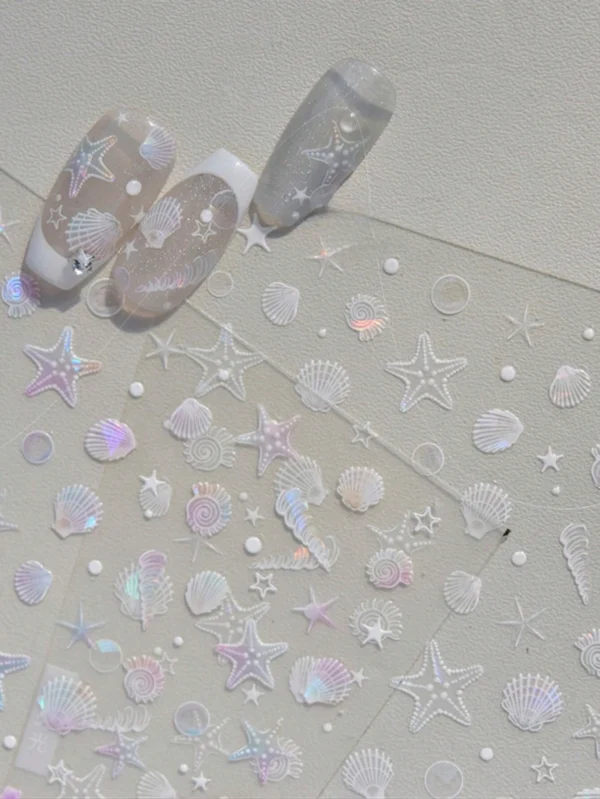 Autocollant coquillages 5D – Image 2