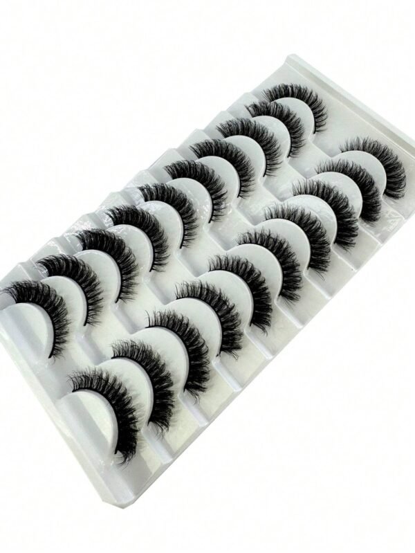 10 paires cils naturel – Image 6