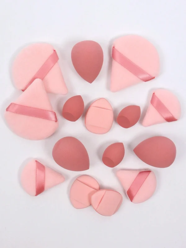 Set éponges maquillage 15 pcs – Image 2