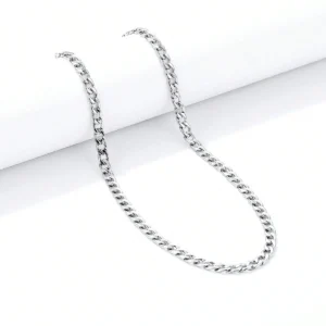 Collier Chaîne Plate 6mm