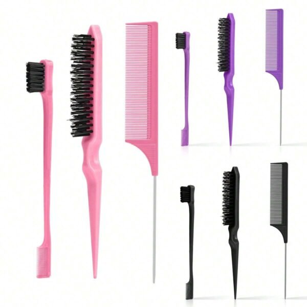 3 pcs Set brosses lissage