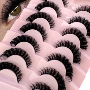 7 paires cils russes DD 8D