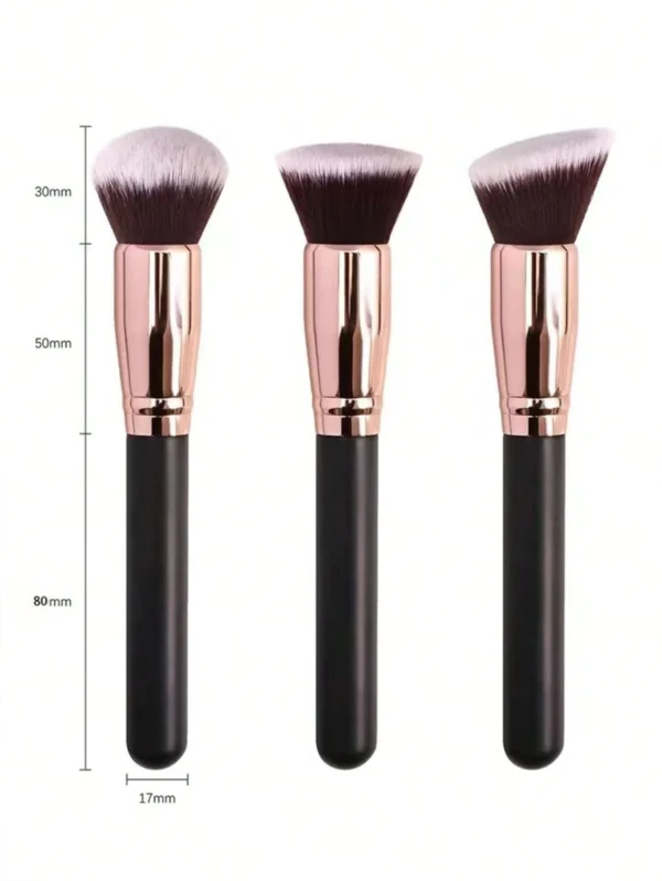 3 pcs pinceaux poudre fond teint blush – Image 6