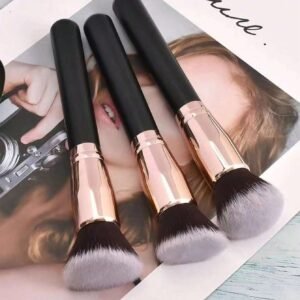 3 pcs pinceaux poudre fond teint blush