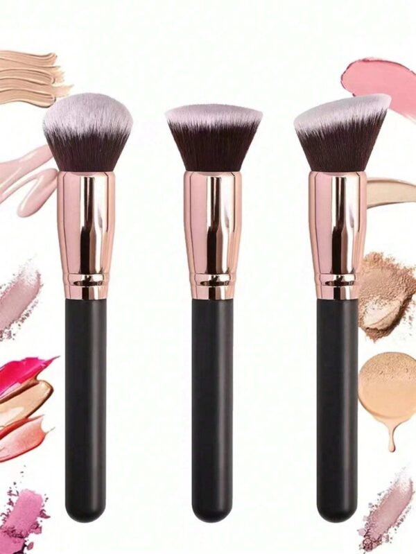 3 pcs pinceaux poudre fond teint blush