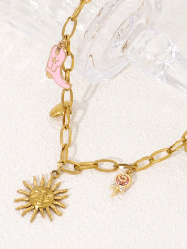 Collier Coquillage Soleil Poisson – Image 4