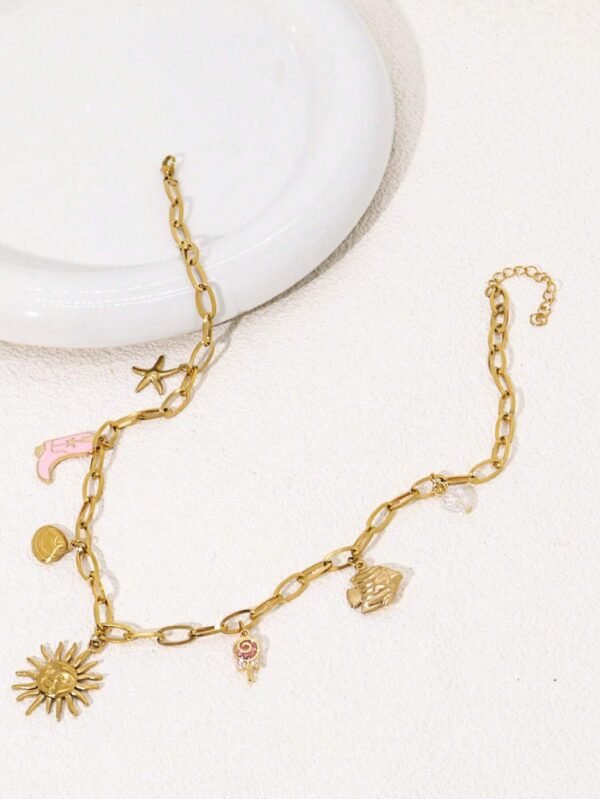 Collier Coquillage Soleil Poisson – Image 7