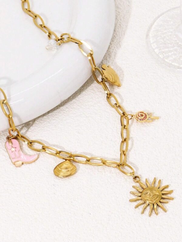 Collier Coquillage Soleil Poisson – Image 8