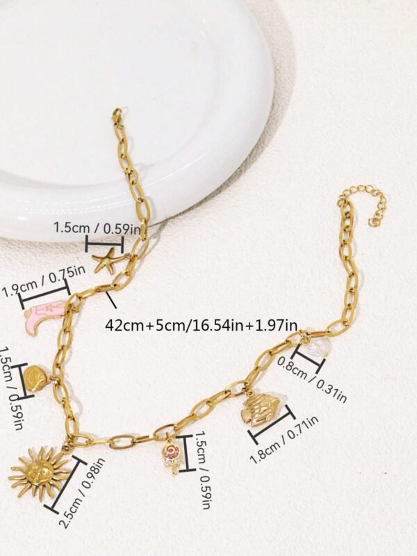 Collier Coquillage Soleil Poisson – Image 10