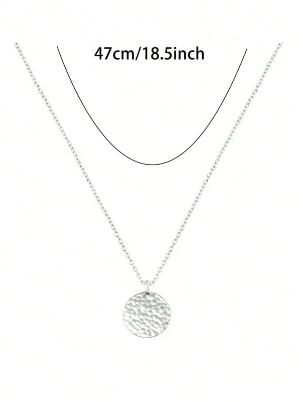 1 Pendentif Rond Asymétrique – Image 11