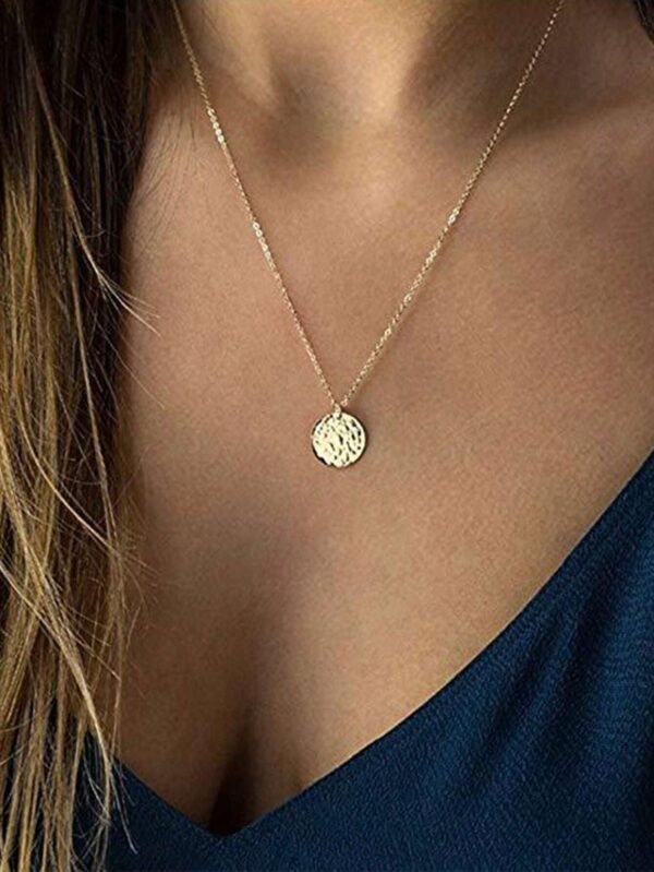 1 Pendentif Rond Asymétrique – Image 12