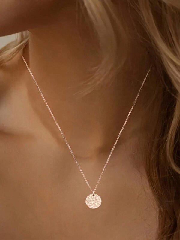 1 Pendentif Rond Asymétrique – Image 18