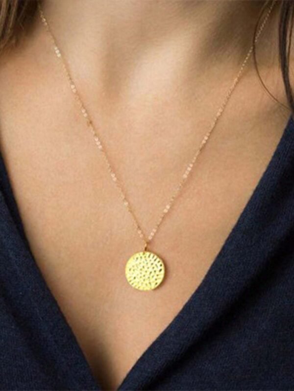1 Pendentif Rond Asymétrique – Image 19