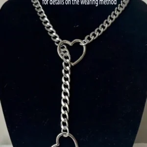 Collier Punk Cœur Métal
