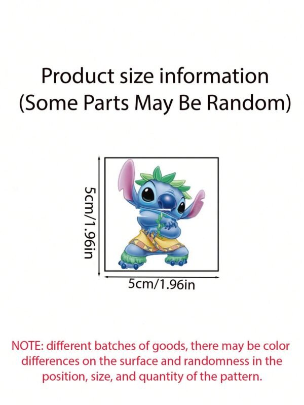 20 feuilles tatouages Stitch – Image 4