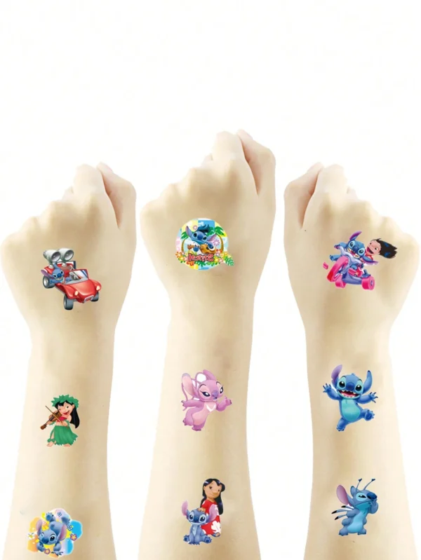 20 feuilles tatouages Stitch – Image 6