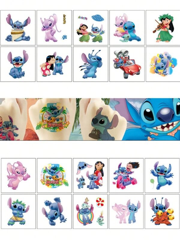 20 feuilles tatouages Stitch – Image 2