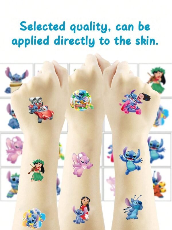 20 feuilles tatouages Stitch – Image 5