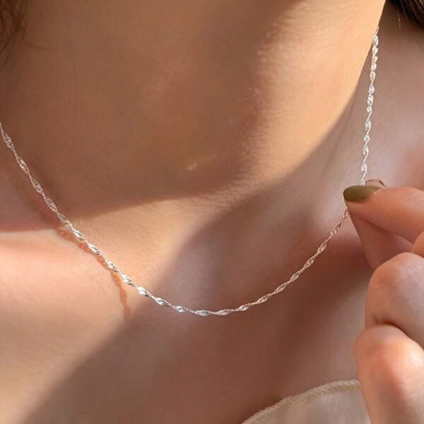 Collier Vague Eau – Image 2
