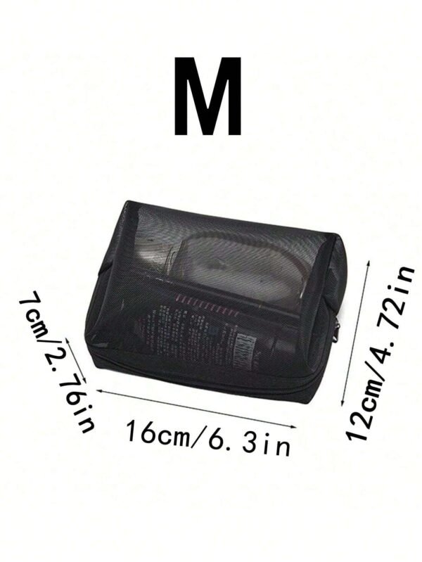 1/3 pcs sac cosmétique maille – Image 10