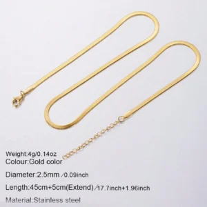 Collier Chaîne Simple