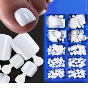 100 pcs ongles pieds carrés