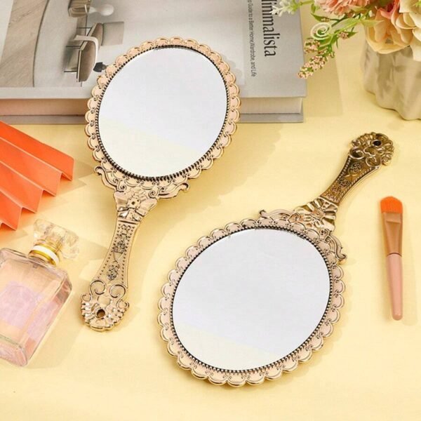 Miroir main motif vintage – Image 4