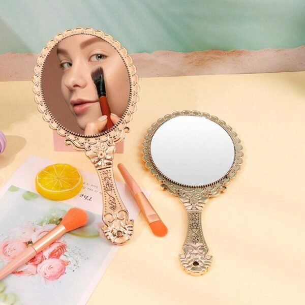 Miroir main motif vintage – Image 2