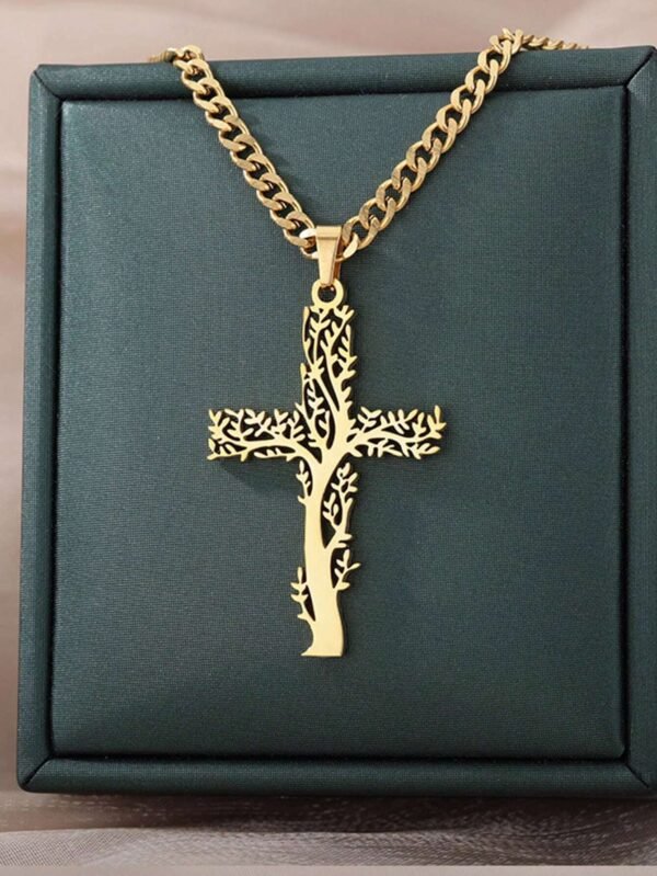 Collier Arbre Vie Unisexe – Image 3