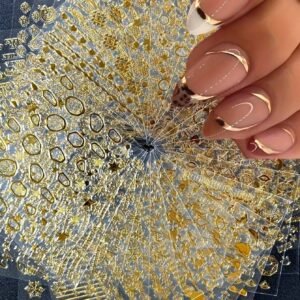 30 pcs Autocollants étoiles dorées