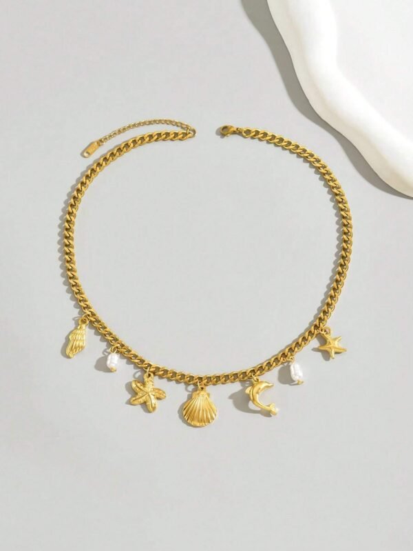 Collier Coquillage Étoile Mer – Image 3