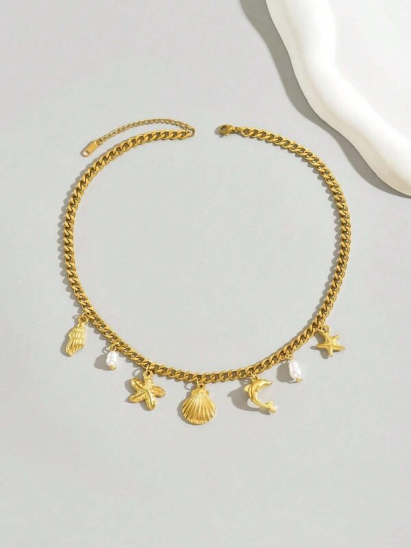 Collier Coquillage Étoile Mer – Image 7