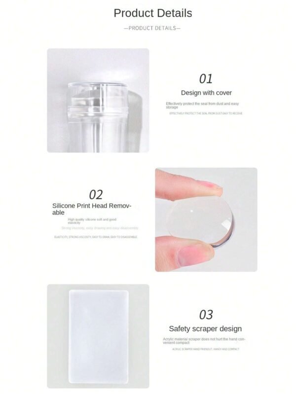 2 pcs tampon grattoir gelée – Image 2