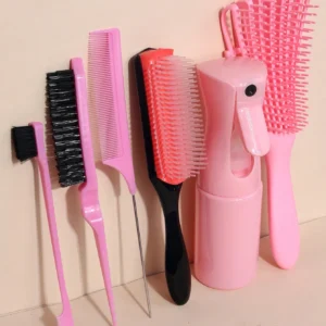 6 pcs brosses démêlantes