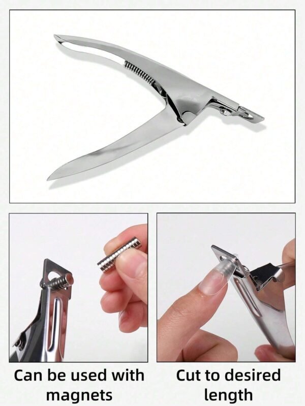 Coupe-ongles droit inox – Image 3