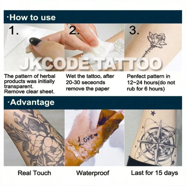 Tatouage semi-permanent mehndi femme – Image 9